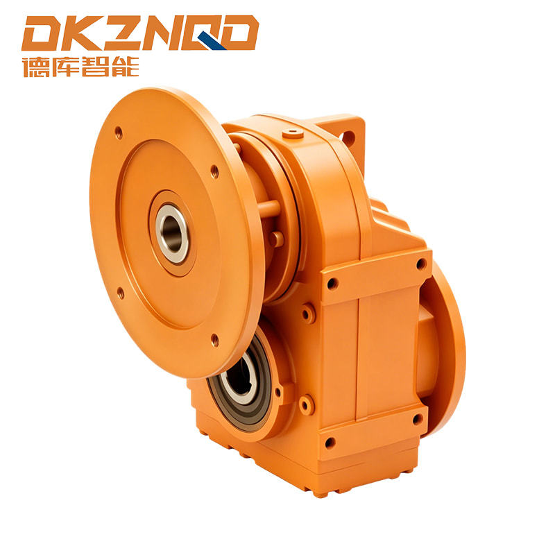 FF Series B5 Motor se spirálovou převodovkou s paralelním hřídelem namontovaný na přírubě